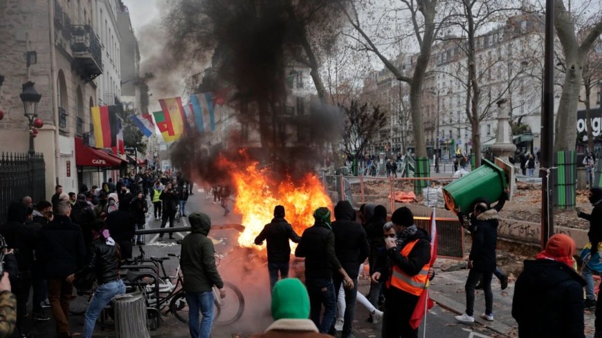 ادامه اعتصابات و اعتراضات در فرانسه