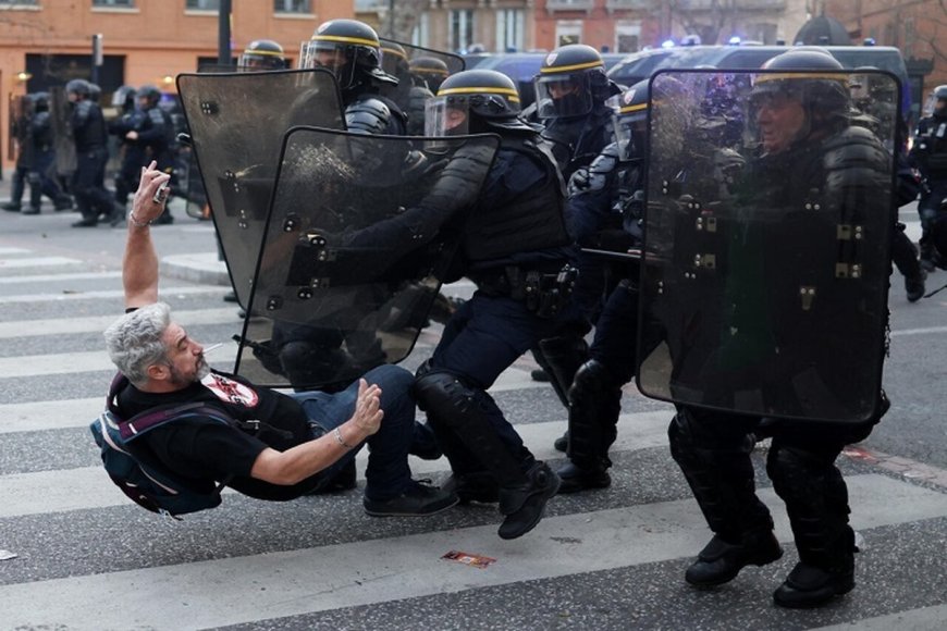 راهبرد دولت فرانسه؛ امنیتی کردن فضا برای سرکوب اعتراضات