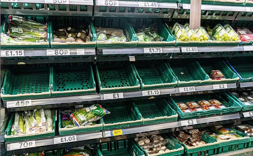 قیمت تازه مواد غذایی در انگلیس «بحران انرژی» جدید خواهد بود