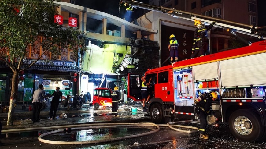 ۳۱ کشته در انفجار رستورانی در چین