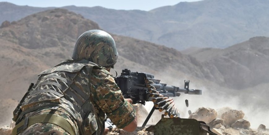 تیراندازی نیروهای جمهوری آذربایجان به دو موضع مرزی ارتش ارمنستان