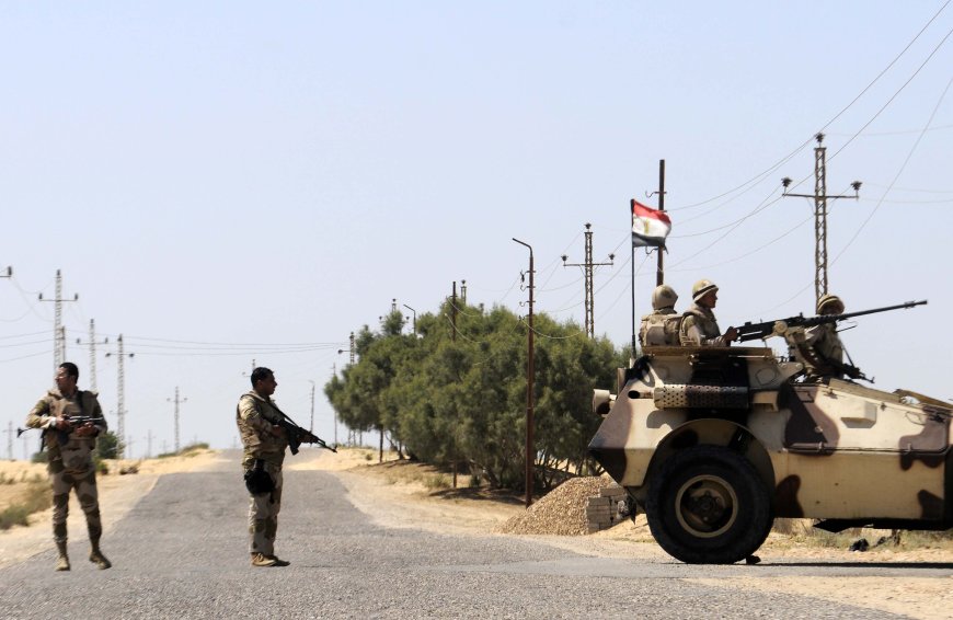 کشته و زخمی شدن ۹ نظامی مصر