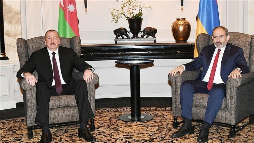 دیدار رئیس‌جمهور آذربایجان و نخست‌وزیر ارمنستان در اسپانیا