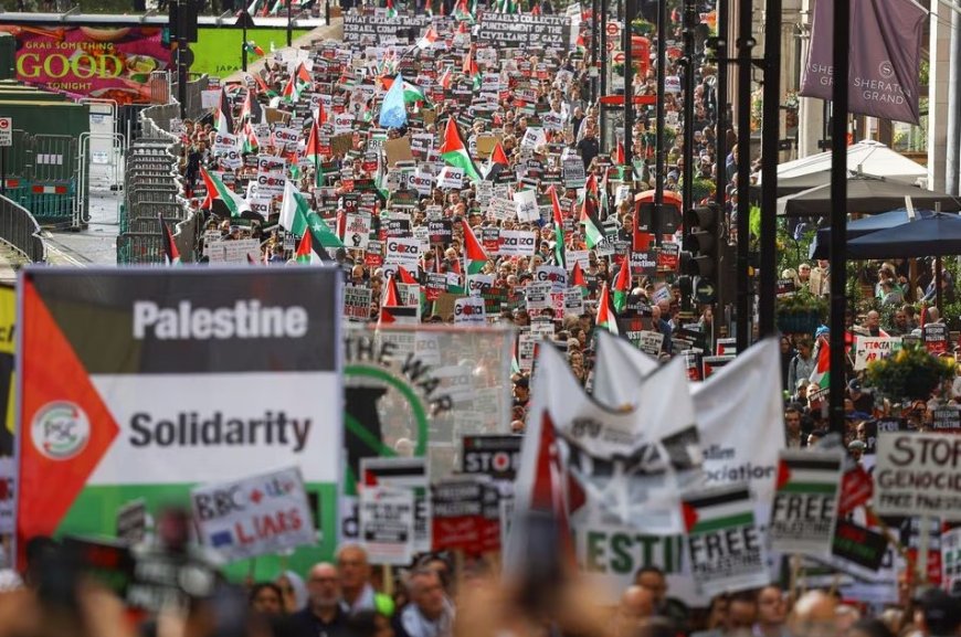 برگزاری تظاهرات ضد صهیونیستی در سراسر انگلیس