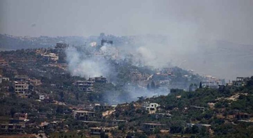 ادامه درگیری در مرز لبنان و اراضی اشغالی
