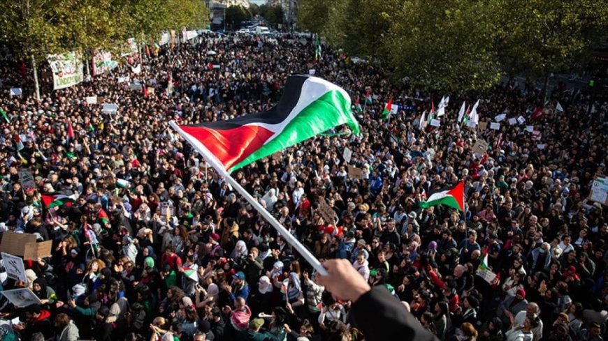 مرکز امنیتی رژیم صهیونیستی: ۹۵ درصد تظاهرات‌های جهان در حمایت از فلسطین و ضد اسرائیل است