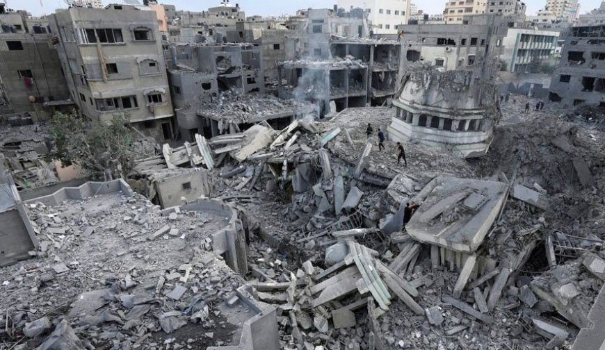 بمباران شدید مساجد و منازل مسکونی در غزه 