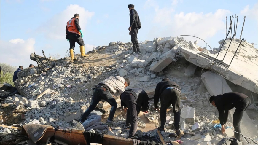 بمباران شدید رفح توسط اشغالگران اسراییلی
