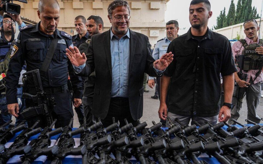 توزیع ۱۴ هزار قبضه سلاح میان شهرک‌نشینان صهیونیست