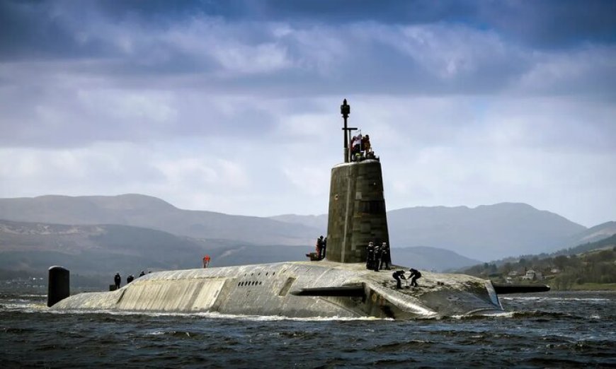شکست آزمایش موشکی زیردریایی هسته‌ای انگلیس