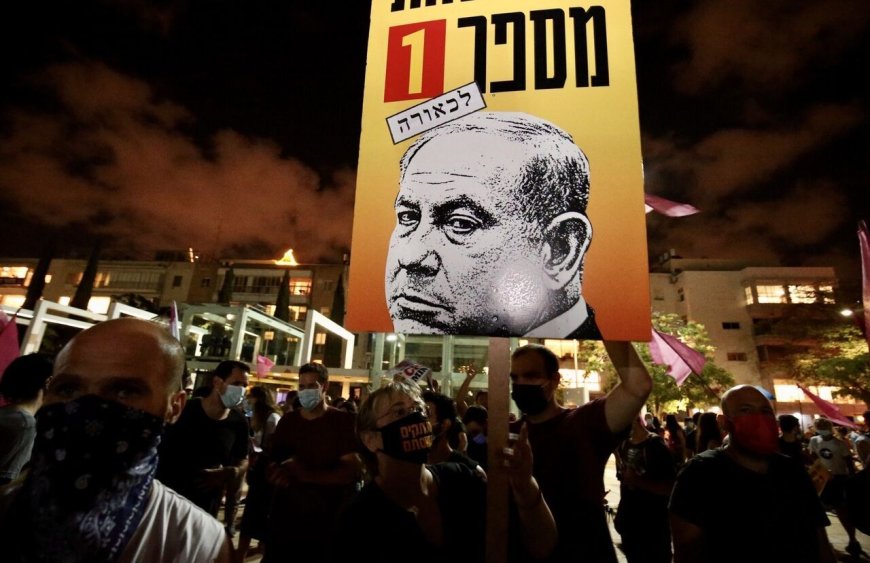 تظاهرات صهیونیست‌ها علیه کابینه نتانیاهو در تل‌آویو، قدس و حیفا