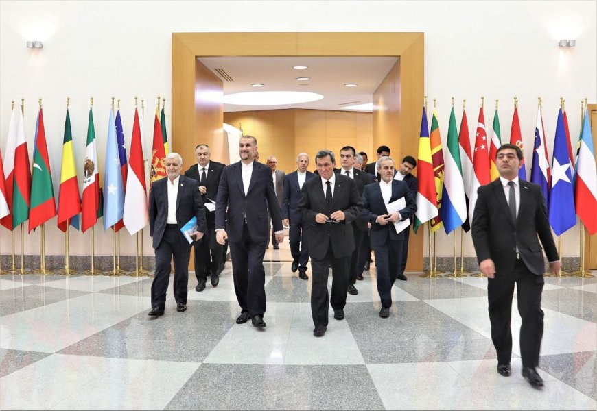 دیدار امیرعبداللهیان با رئیس جمهور ترکمنستان