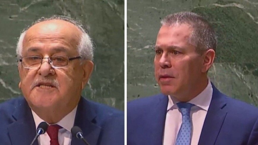 جدال لفظی شدید نمایندگان فلسطین و اسرائیل بر سر عضویت هریک در سازمان ملل