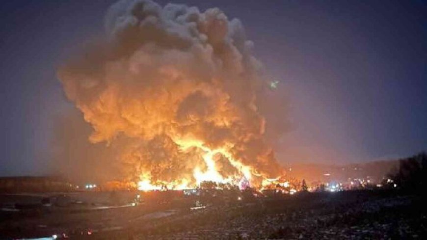 انفجار وحشتناک و آتش در شمال رژیم صهیونیستی